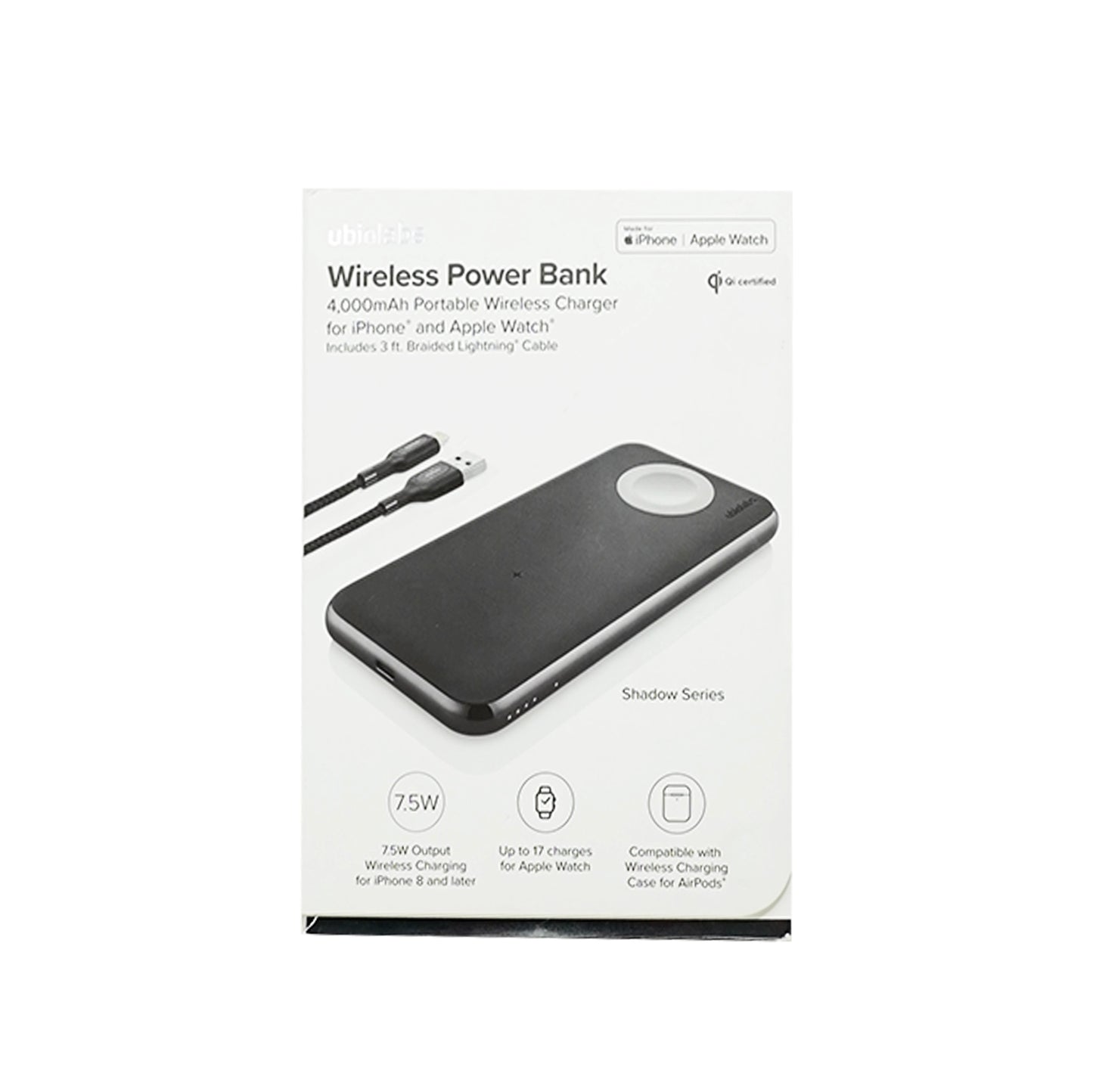 Wireless Power Bank For Iphone and apple watch image 1