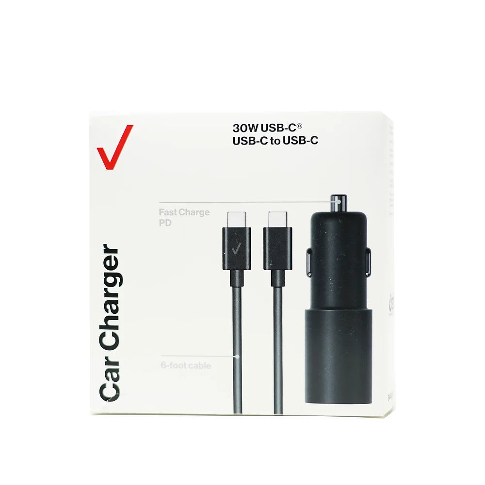 Car Charger 30 W USB-C TO USB-C