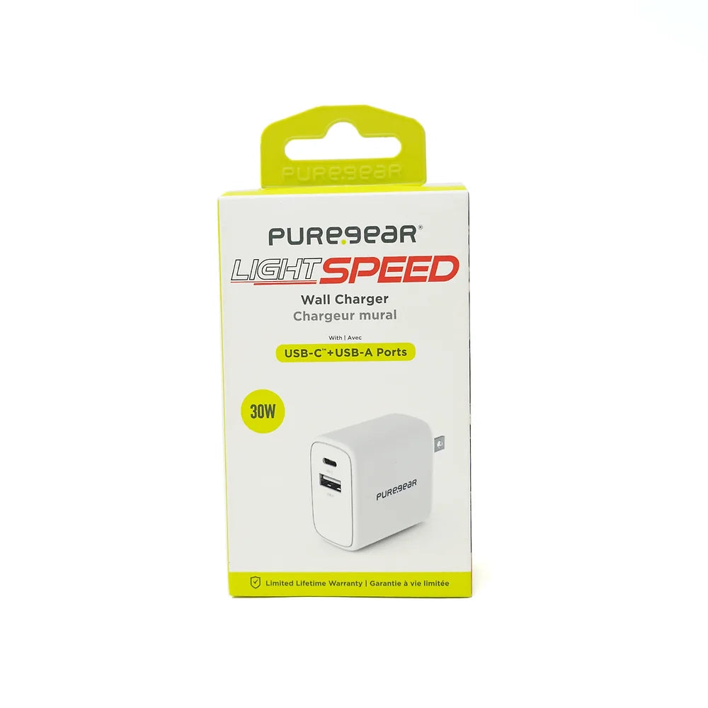 Wall Charger USB-C + USB-A Port