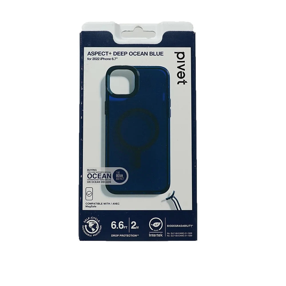 Iphone 6.7 2022 Aspect + Deep Ocean Blue
