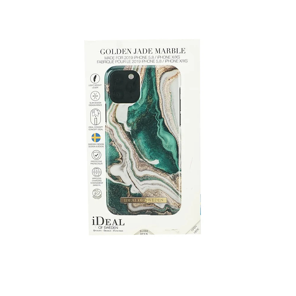 Golden jade marble made for most iphone 2019