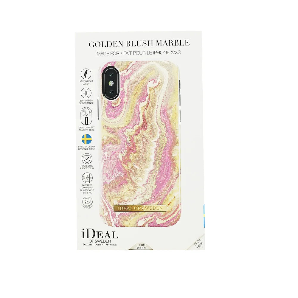 Golden Blush Marble Iphone X-Xs