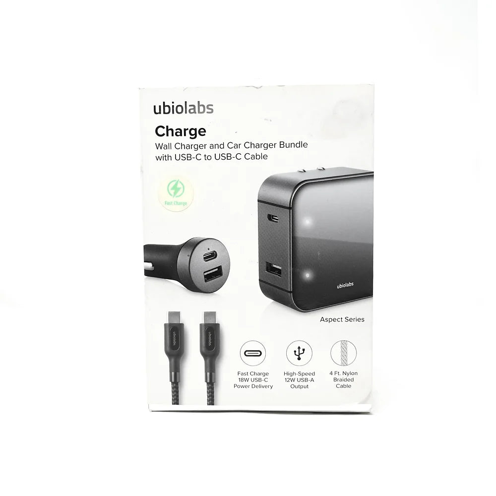 Wall And Car Charger Bundle