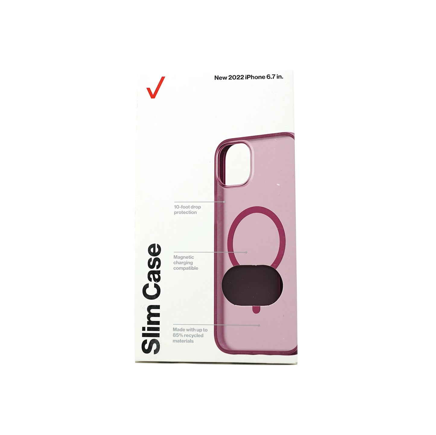 New 2022 Iphone 6.7 in Slim Case Pink image 1