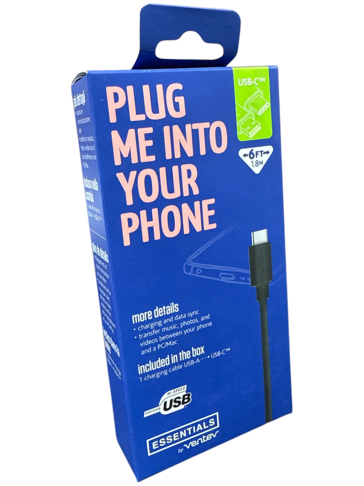 6 Ft. USB-C Charger