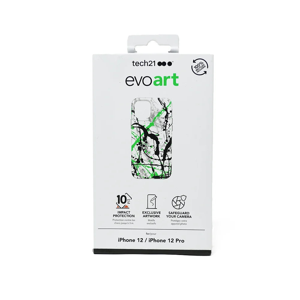 Iphone 12-12 Pro  Green Black Evoart