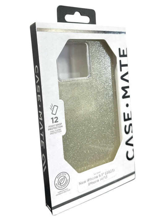 Case Mate Gold Glitter iPhone 14 Case