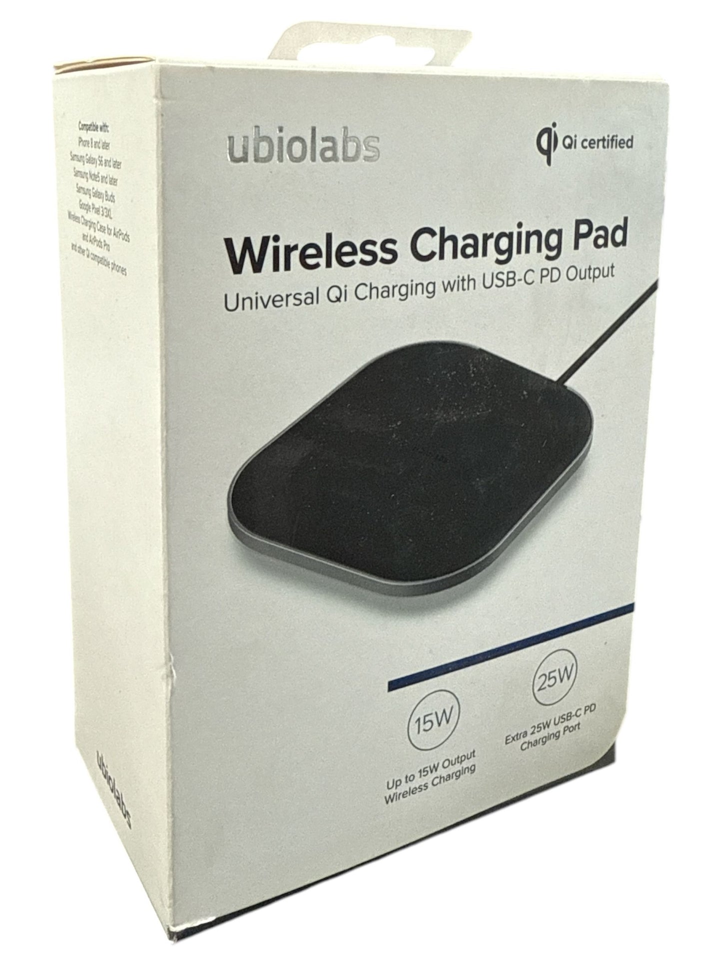 Ubiolabs 15W Universal Wireless Charging Pad